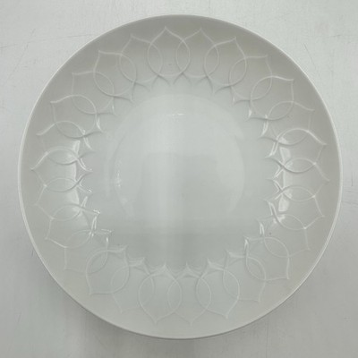 Vintage Lotus White 6 Piece Place Setting By Bjørn Wiinblad For
