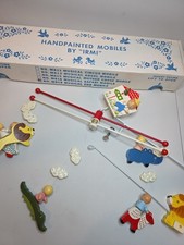 Vintage Irmi Hand Painted Musical Zoo Mobile No. M819 w/ Original Box