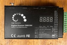 DMX512 5pin 5 Channel Flicker Free High Frequency LED Driver