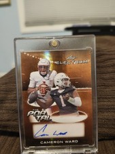 2024 Leaf Electrum - Cam Ward (The Portal) *Bronze Holo* Autograph #'d /49