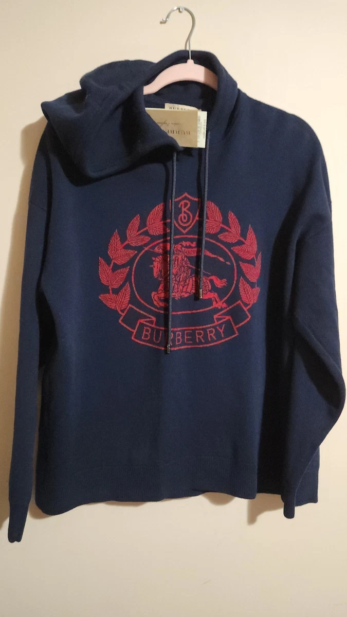 Burberry Blue Cotton Hoodies & Sweatshirts for Men for Sale | Shop