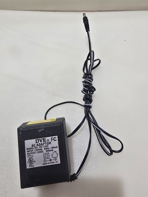 DVE DV-1250 12VDC 500mA AC/DC Power Adaptor Class 2 Transformer