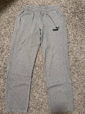 Gray PUMA Sweat Pants Size Medium Used Good Condition