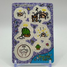 TAMAGOTCHI Sticker Sealdass TCG No.6 Vintage Bandai Nintendo Japan 1997