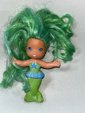 Vintage Kenner Sea Wees Bubble Ballet Taffeta 1984 - Green And blue
