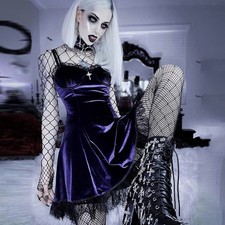 Lace Suspender Dress European And American Spring And Summer Sexy Princess Dress