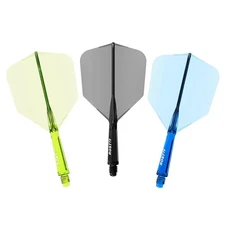 CUESOUL ROST 77 Integrated Shaft Flight Big Wing Shape Long - Transparent B/B/G