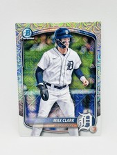 Max Clark 2025 Bowman Mega Box Mojo Refractor BCP-24 Detroit Tigers