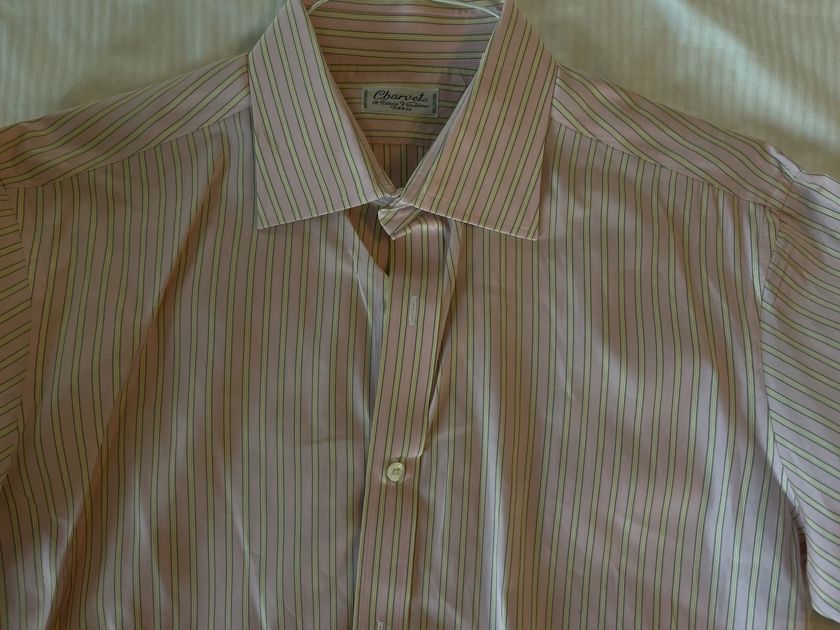 Charvet French Cuff Spread Collar Dress Shirts for Men for sale | eBay