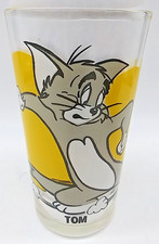 1975 Pepsi Collector Series "TOM" Tom & Jerry Drinking Glass MGM Cartoons