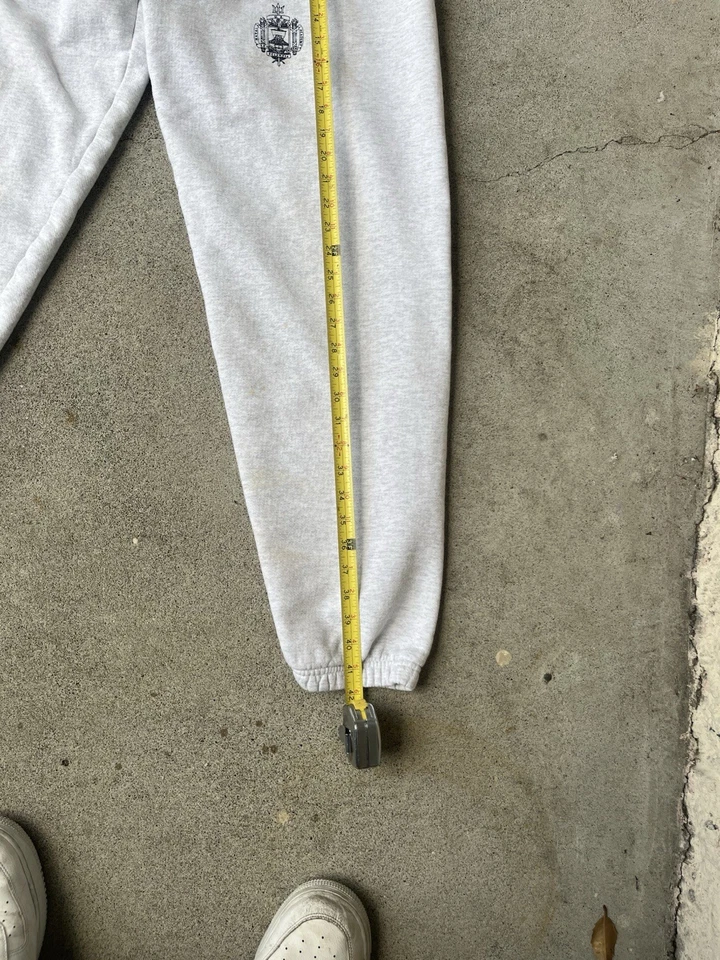 Vintage Navy US Naval Academy Issued Sweatpants Joggers Gray USN USA 90s Large - Image 4 of 4