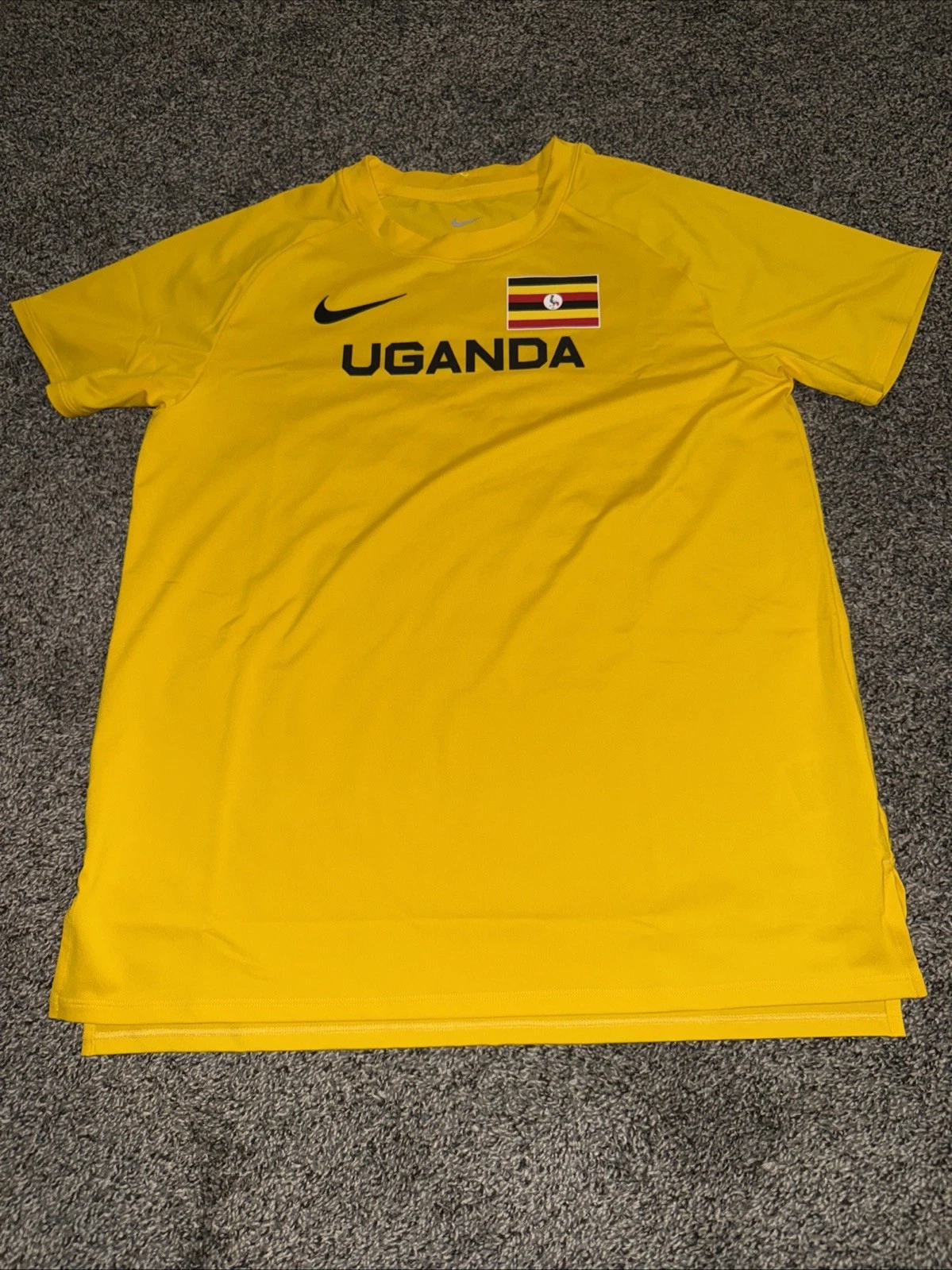 Nike Team Issue Uganda Pro Elite Warm-up Shirt Track & Field CI8761-728 Womens L