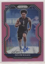 2020 Panini Prizm Rookie Pink Prizm Auto Devin Asiasi #370 Auto 8em