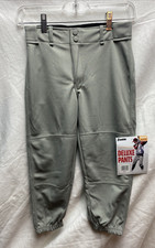 Franklin Sports Youth Baseball Softball Pants Knicker Gray MED 24-26in waist NEW