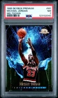 1995 SKYBOX PREMIUM MELTDOWN #M1 MICHAEL JORDAN PSA 7