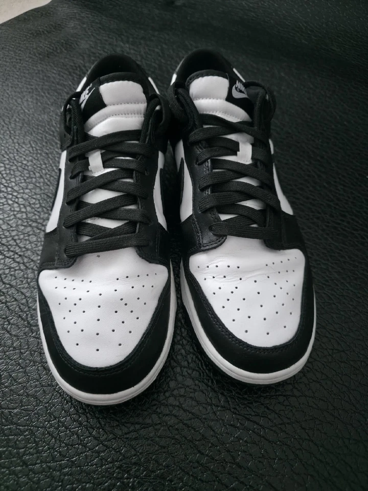 Nike Dunk Low Panda Black/White | Men's UK Size 9.5, US 10.5, EU 44.5, photo 3 of 5