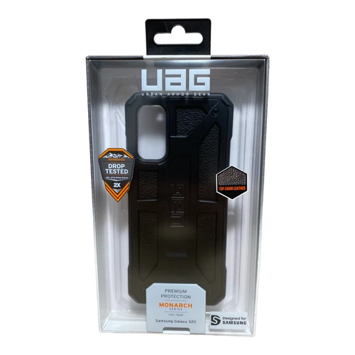 UAG Urban Armor Gear Monarch Case for Samsung Galaxy S20 (black/leather)