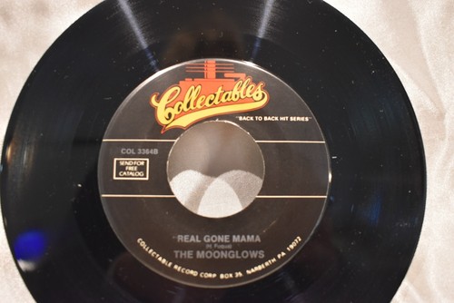 THE MOONGLOWS 'Real Gone Mama/219 Train 45 COLLECTABLES NM - Picture 2 of 3