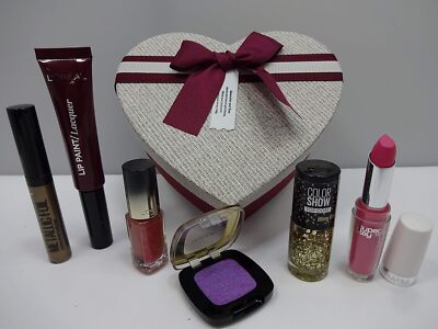 Make Up Konvolut Geschenkset, Maybelline, L'Oreal Geschenkbox