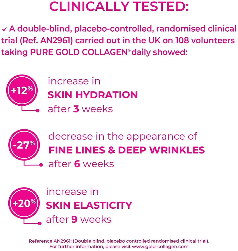 Pure Gold Collagen 10 Days Program 10 x 50ml Bottles Age 25 Years Plus - Image 3 of 4