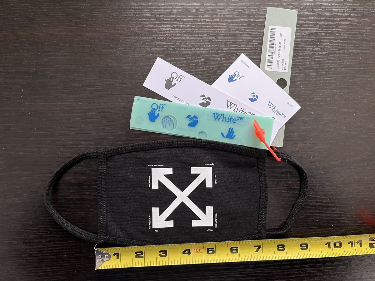 アクセサリーその他 OFF-WHITE WOMEN Arrows-motif Face Mask Black/Multicolour s-l1200.jpg