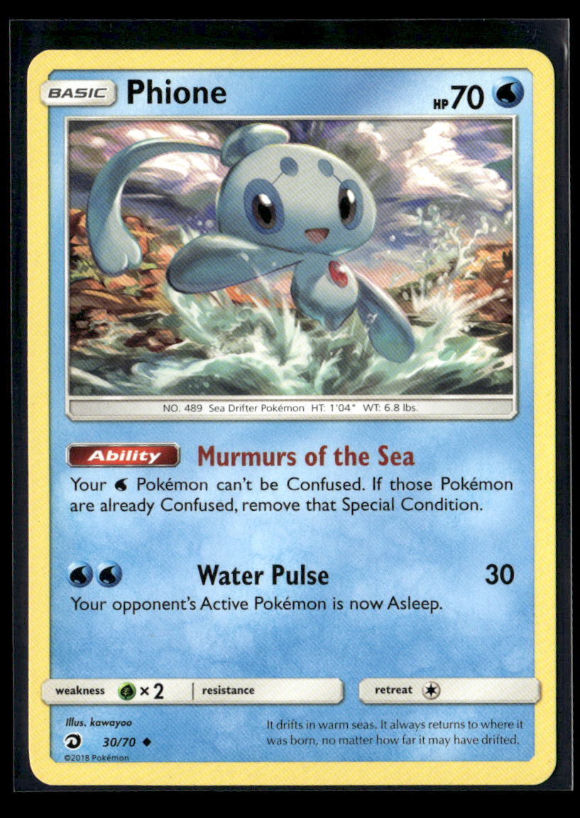 Dragon Majesty #30/70 Phione Pokemon