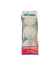 Vintage sleeve of 3 UNI-CORE Spalding Golf Balls Spalding Eagle 3 Surlyn Cover