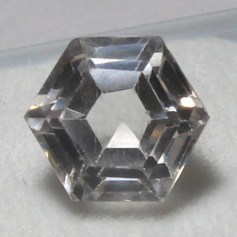 Piedra preciosa natural de 7,00 quilates con certificación Afganistán Panjshir blanca esmeralda sin calentar Foto 3 de 4