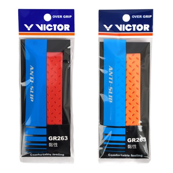 Ракетка Victor Anti-Slip Overgrip для бадминтона, Теннисная ручка 0,6x27x1050 мм 2шт GR263