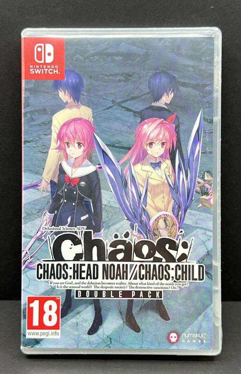 CHAOS HEAD NOAH 、CHAOS CHILD 布ポスター Chaos;Head Noah / Chaos;Child Double Pack announced for