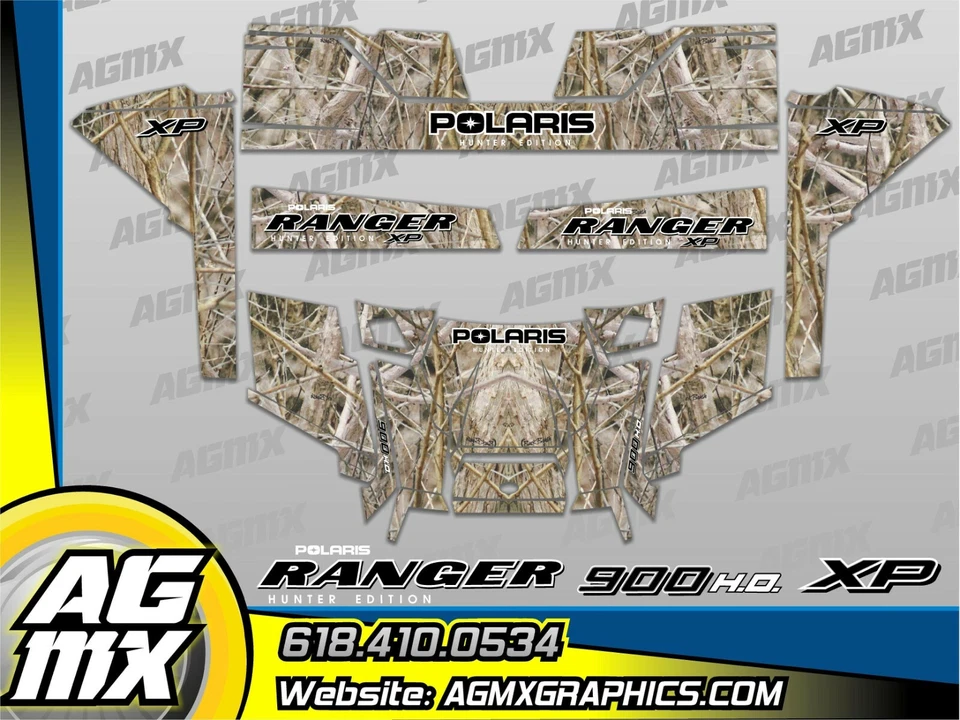 AG // Kit de gráficos Polaris Ranger 900 XP Foto 4 de 4
