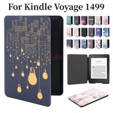 Kindle Voyage Hülle Mit Auto Wake/Sleep – Dünn, Leicht, Lustiges Mosaik-Design, Schwarz