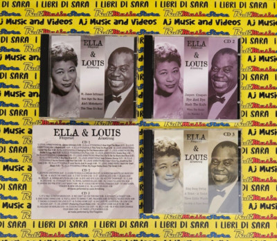 3 CD ELLA FITZGERALD & LOUIS ARMSTRONG 2000 eu WETON-WESGRAM KBOX3148A (CS65)