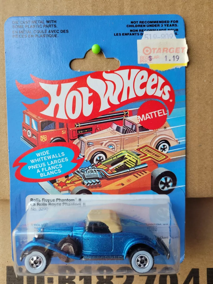 Vintage 1983 Hot Wheels 31 Rolls Royce BlueBeige Roof No 3290 Made in  Malaysia  Amazonin Toys  Games