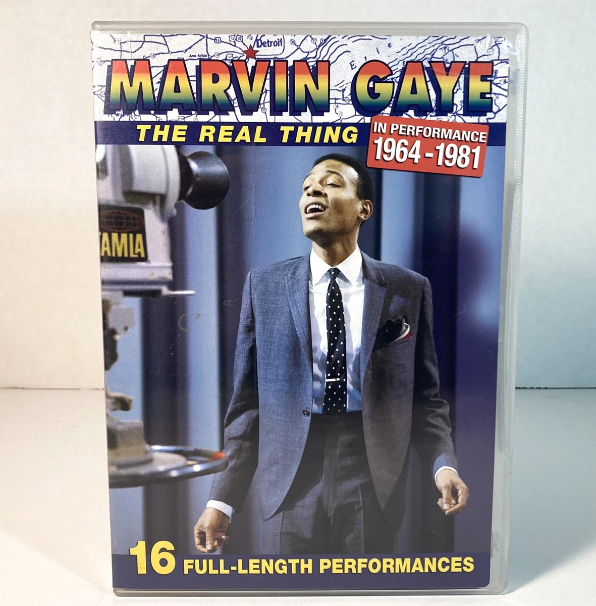 The Real Thing: Marvin Gaye In Performance 1964-1981 with Booklet