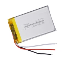 3.7V 1200mAh Thermistor 3 wires Polymer Li Lipo Battery 503759 For Tablet PC GPS