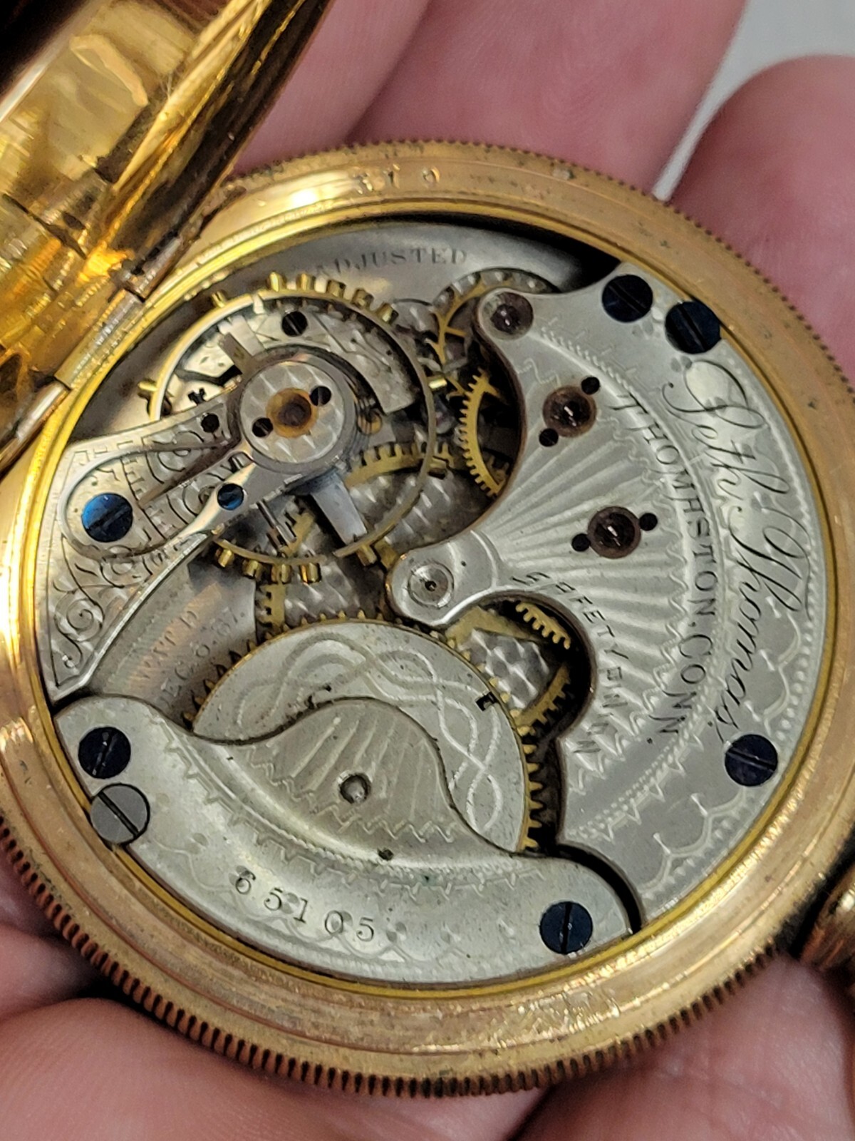 Seth Thomas Watch Co. Grade 197 Pocket Watch image 1