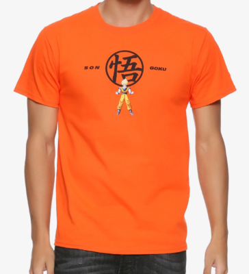 Champion DRAGON BALL Z GOKU T-Shirt NEW Authentic Official RARE