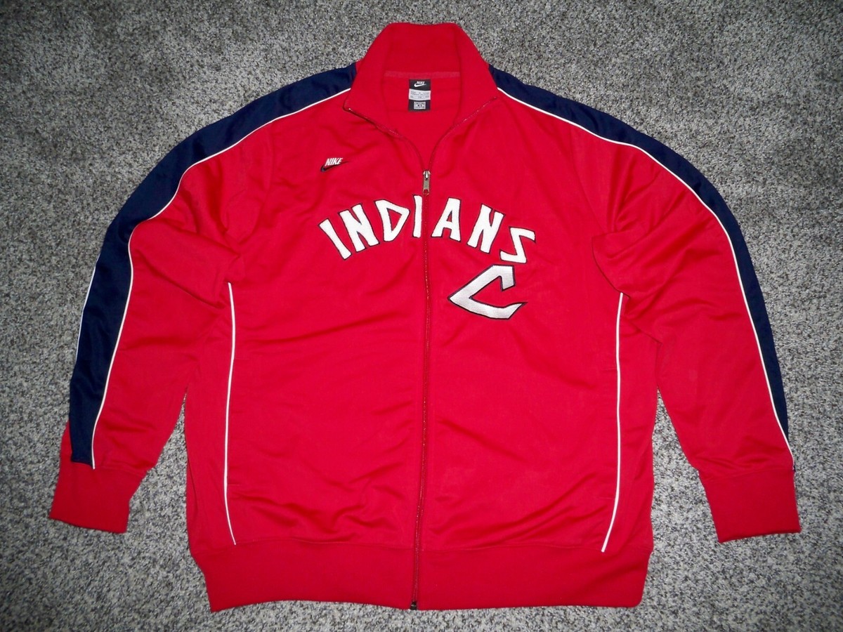Nike Cleveland Indians コート　ジャケット　インディアンス NWOT Men's NIKE Cooperstown Collection Cleveland INDIANS