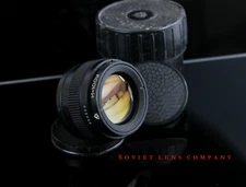 Soviet Lens INDUSTAR - 100U  110 mm f/4  Copy TESSAR Mount M 39  Made in USSR