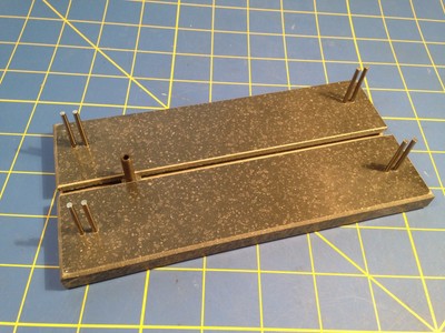 drag slot car chassis jig