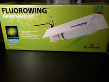 Fluorowing Hydro Farm Grow Light Kit - Works With 125W 6400K Fluorescent Bulb