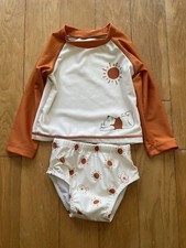 Disney Baby Winnie The Pooh Swimsuit With Rash Guard 12 Months