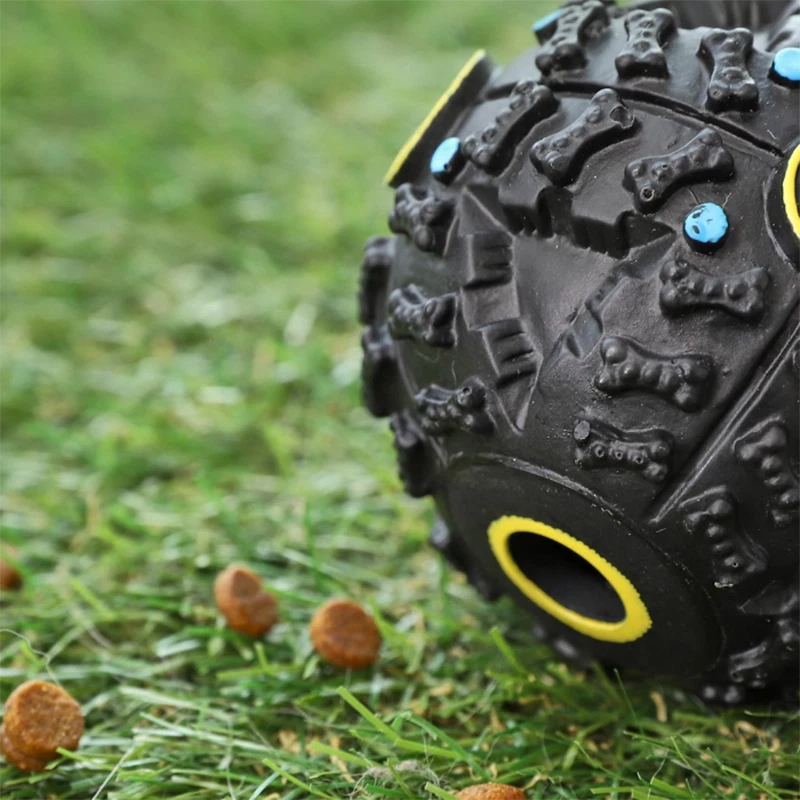 Paquete de 3 bolas de lujo Wobble Wiggle Wag Jiggle Riggle Treat para mascotas perros Foto 2 de 4