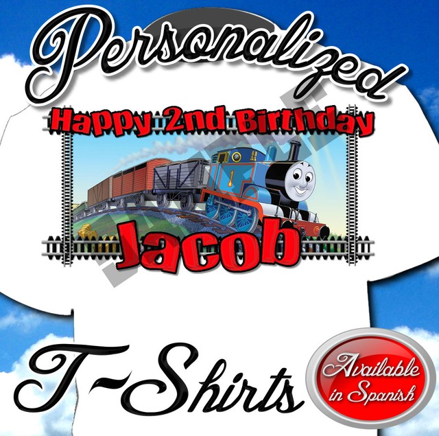 personalized thomas the train