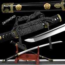 Handmade 1095 Steel Sharp Blade Tachi Japanese Samurai Katana Sharp Sword