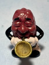 Vintage 1987 California Raisins PVC Toy Figure Saxophone Player, 2  H