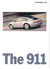 1996 PORSCHE 911 brochure catalog US 96 CARRERA 4 4S TARGA TURBO 993