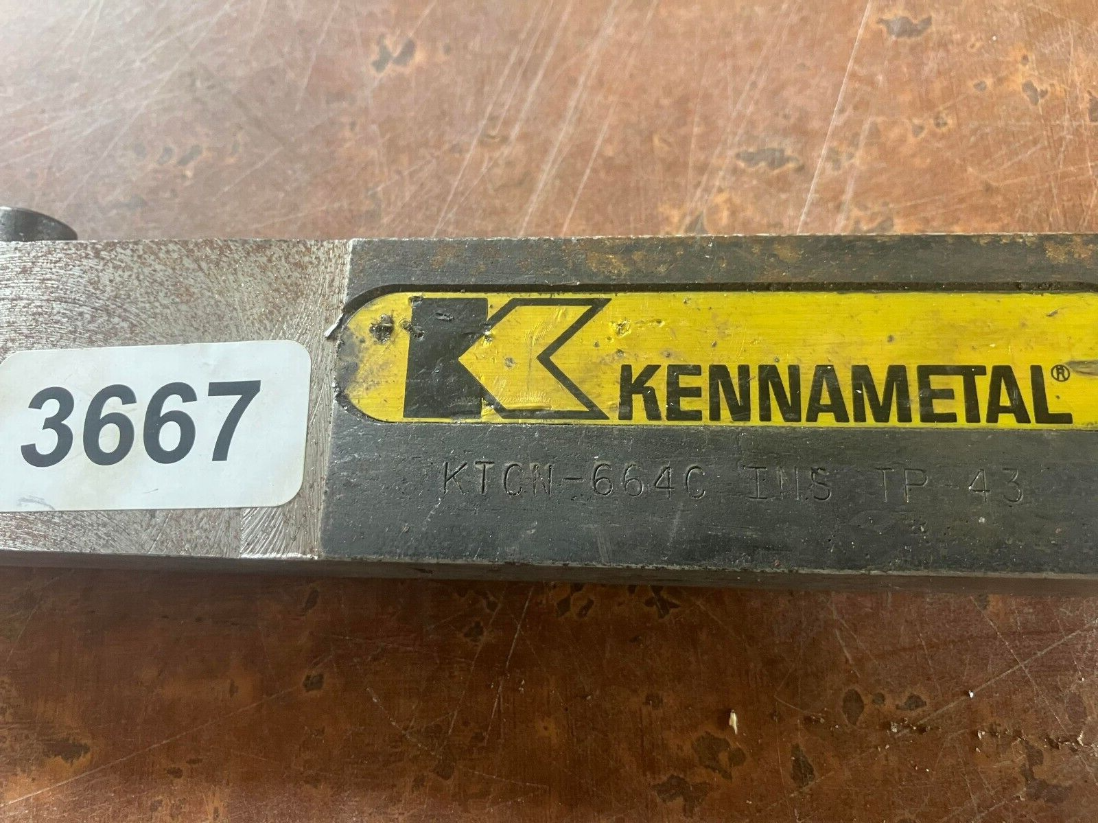 Used Kennametal KTCN-664C Tool Holder with TP-43 Insert