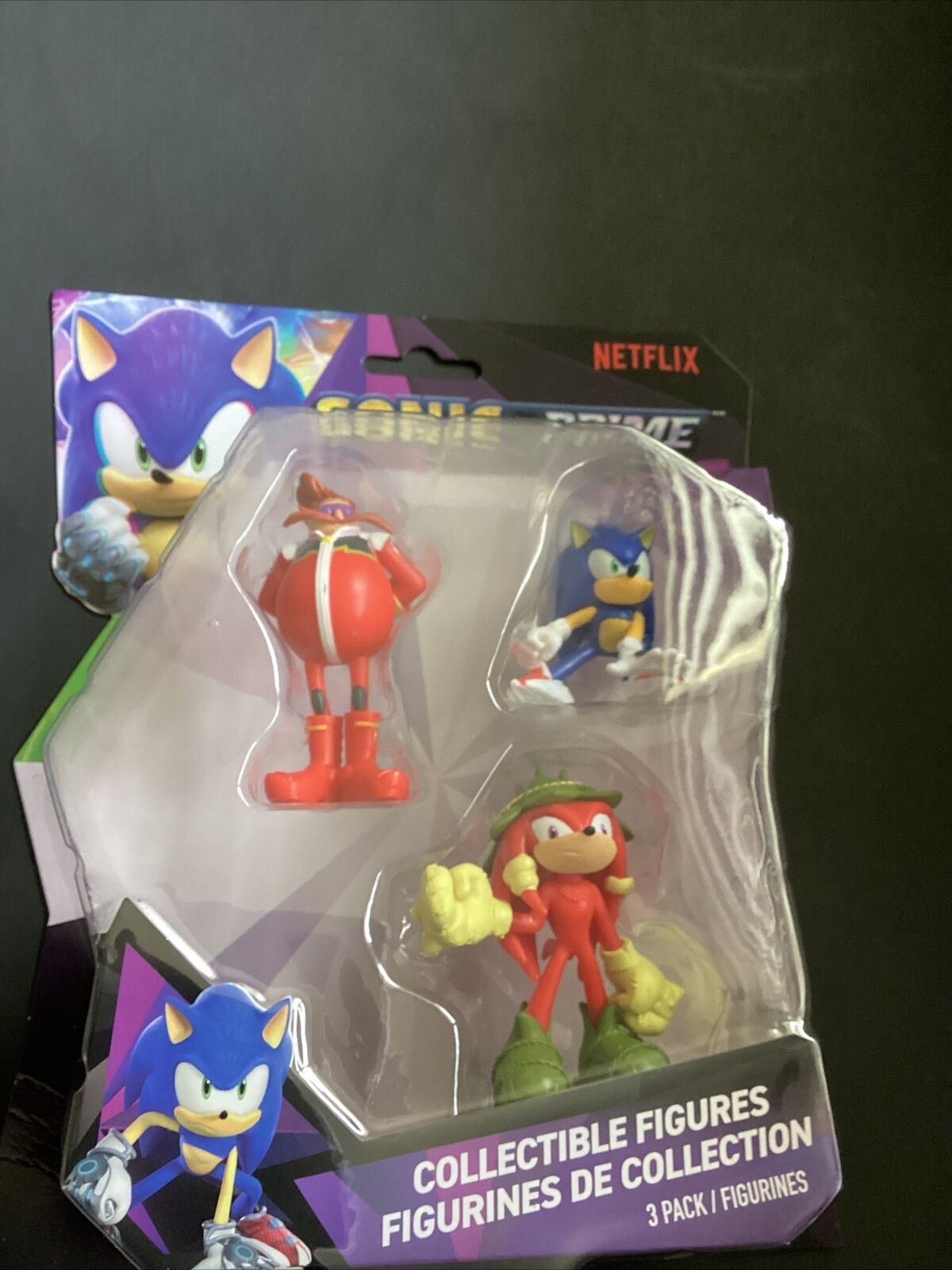 Sonic Prime Figures 3 pack 2023